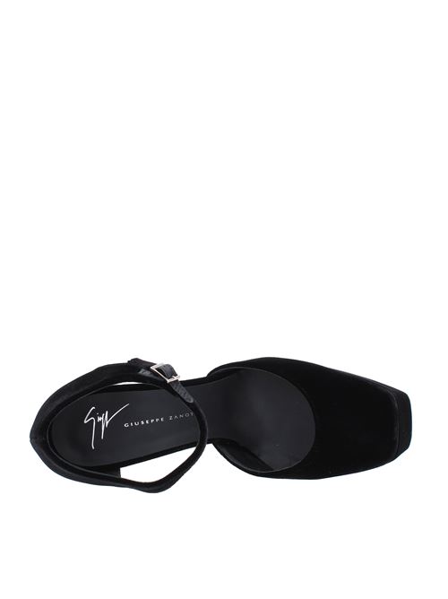 Décolleté in velluto GIUSEPPE ZANOTTI | I160008/003NERO